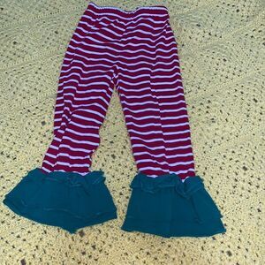 Christmas Themed Girls Leggings. Size 3T